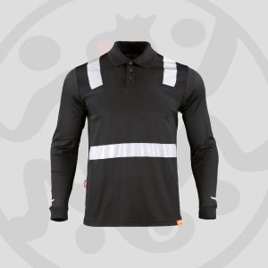 Polera Cuello Camisero Hibrida HI-VIS