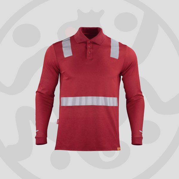 Polera Cuello Camisero Hibrida HI-VIS - Imagen 7