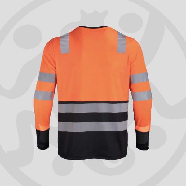 Polera Hibrida HI-VIS BI-COLOR - Imagen 2