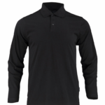 Polera Polo DryFresh Smooth® 60% Algodón Manga Larga Hombre