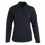 Polera Polo DryFresh Smooth® 60% Algodón Manga Larga Mujer